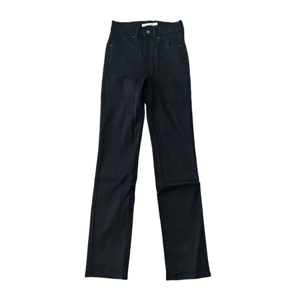 Levi’s 724 Slim Straight Black Jeans Never Worn